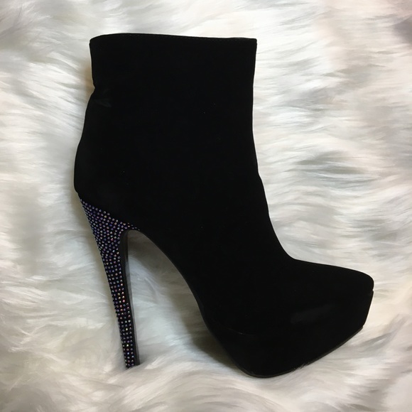 Black Heel Booties - Picture 10 of 12